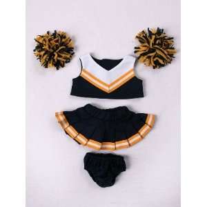  20189 Navy Blue & Gold Cheerleader Clothes for 14   18 