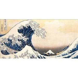  Hokusai Katsushika 55.1W by 27.6H  Londa I CANVAS 