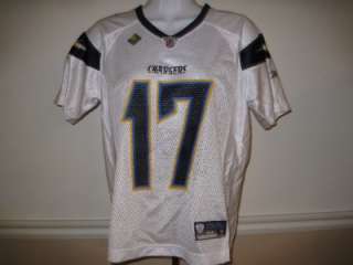 NEW Reebok Phillip Rivers San Diego Chargers Womens Large L Jersey *UU 