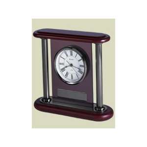  Bulova Holcomb Tabletop Executive Collection Clock B2298 
