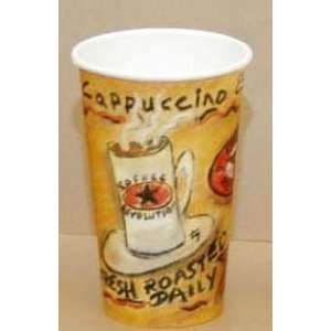  Dopaco 20 Oz Coffee Revolution Hot Cup 500/Case Health 
