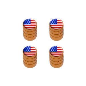  USA American Flag   United States Tire Rim Valve Stem Caps 