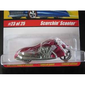 Scorchin Scooter (Spectraflame Pink) 2005 Hot Wheels Classics Series 1 