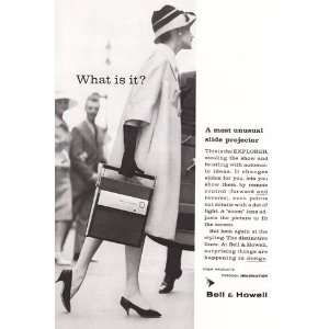    Print Ad 1959 Bell & Howell What is it? Bell & Howell Books