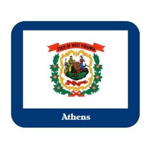  US State Flag   Athens, West Virginia (WV) Mouse Pad 