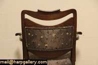 Oak Antique Upholstered Armchair  