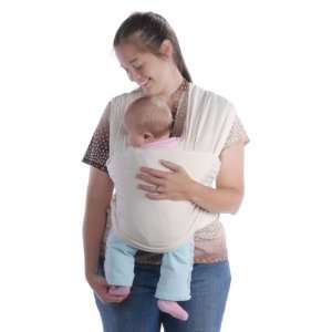  Moby Wrap Original 100% Cotton Baby Carrier, Natural 
