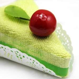   )Green Tea Cheese Cake Towel Favors, Dessert Towel Sets, Gift Idea