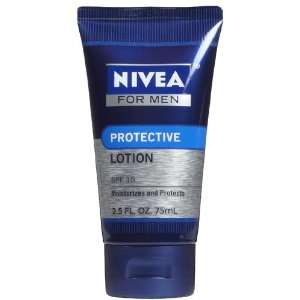  Nivea For Men Lotion, Protective, 2.5 oz. Beauty