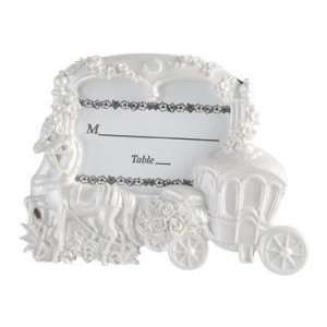  Placecard Holders White Coach (20 per order) Wedding 