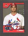 2002 UD 40 MAN #596 Jimmy Journell ST LOUIS CARDINALS SIGNED 