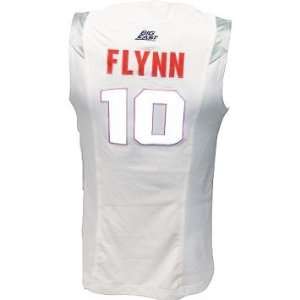   Flynn Game Used Syracuse 07 08 White Basketball Jersey Sports