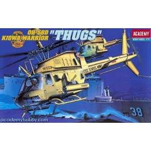  OH 58D Kiowa Warrior Thugs Helicopter 1 35 Academy Toys 