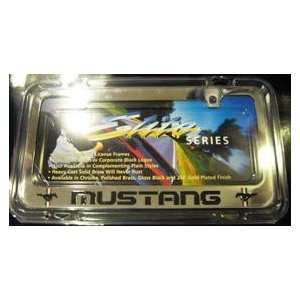  Mustang RWB Engraved License Plate Frame Automotive