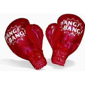  21 Inch Giant Inflatable Pair of Boxing Gloves (Red 