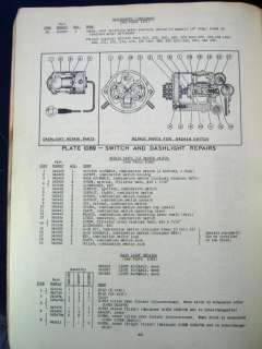 ALLIS CHALMERS Model HD7 Tractor Parts Manual  ORIG  