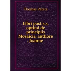   Ab Authoris Studioso T.P. (Romanian Edition) Thomas Peters Books