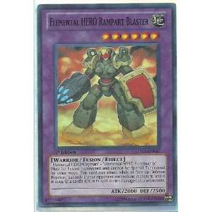   Elemental HERO Rampart Blaster (Super Rare) Toys & Games