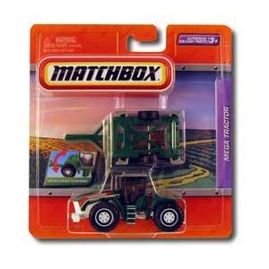  Matchbox Mega Tractor with Plow Set   Green Toys & Games