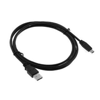 USB 2.0 A to 5 Pin Mini B Cable   10 Feet for Canon PowerShot SD960 IS