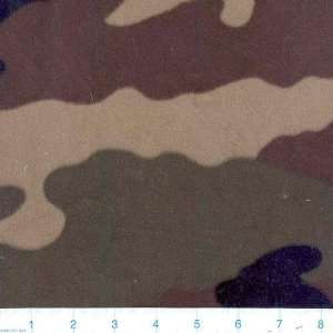   Fleece Camoflague Forest Fabric By The Yard Arts, Crafts & Sewing