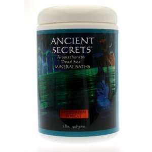     Aromatherapy Dead Sea Bath Salts, Evergreen Forest 2 lbs Powder