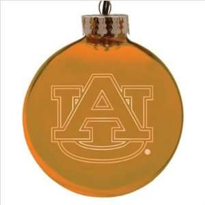  Auburn Tigers 4 Laser Etched Holiday Tree Ornament   NCAA 