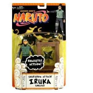   Shonen Jumps Naruto   Iruka Shuriken Attack (Umino) 