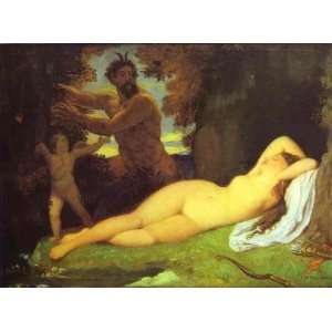   Ingres   24 x 18 inches   Jupiter and Antiope