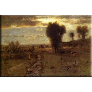   Sun 30x20 Streched Canvas Art by Inness, George