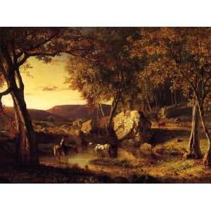  Hand Made Oil Reproduction   George Inness   24 x 18 