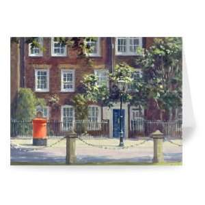  South Audley Street (oil on canvas) by   Greeting Card 
