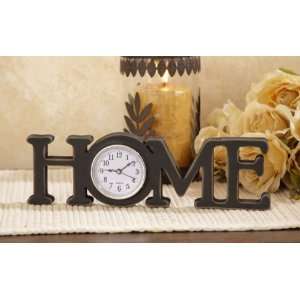  Clock ~ Wooden Letters, Home