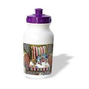   Florene Decorative   Country Chair   Water Bottles