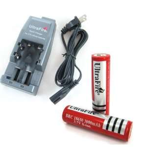  Ultrafire WF 139 Battery Charger Combo Includes (2) 18650 