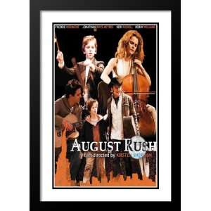  August Rush 20x26 Framed and Double Matted Movie Poster 