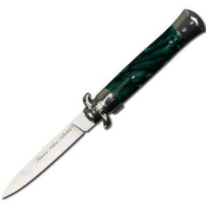  Green Premium Milano Folding Knife