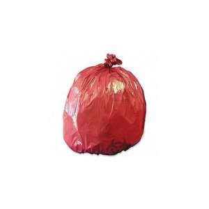  Biohazard Can Liners, 17 Gallon, 1.2 mil, 50/BX, Red 