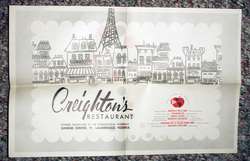 RARE OLD CREIGHTONS RESTAURANT FORT LAUDERDALE FL NICE  