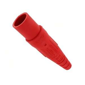   16 Series Taper Nose, Male, Plug, Contact and Insulator, Cam Type, Red