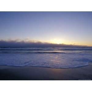  Storm Cloud Front on the Horizon Rolls Toward the Coast at 