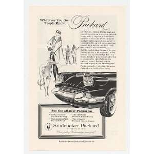   Know Packard Sloping Hood Grille Print Ad (19522)