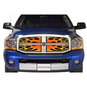   89316 Flaming Inferno 4   Color Stainless Steel Grille Automotive