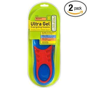  Profoot Ultra Gel Energizing Womens Insoles Sizes 6 10, 1 