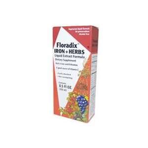  Flora (Udos Choice) Floradix Iron + Herbs 8.5 Fl Oz 
