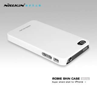   High Quality Hard Case Cover + Screen Protector For Apple iPhone 4/4S