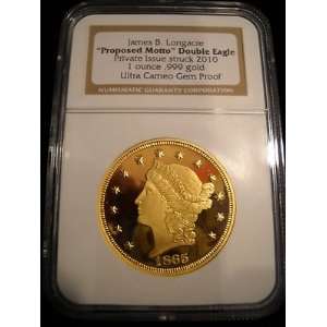   Eagle Licensed Smithsonian NGC Certified UCAM PROOF 