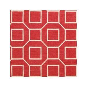  Geometric Cranberry by Duralee Fabric Arts, Crafts 