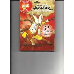  Avatar The Last Airbender 32 Valentines Plus Stickers 