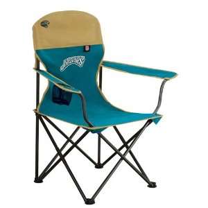 Jacksonville Jaguars Chair   Deluxe Folding Arm